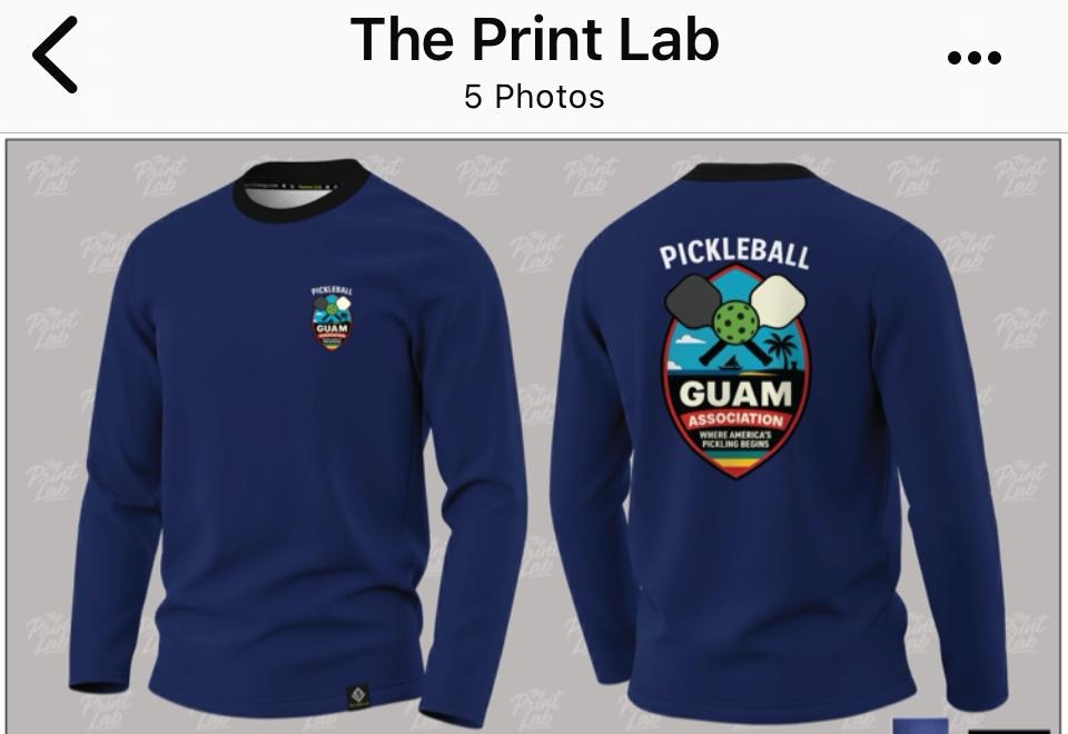 Blue Long Sleeve PGA Touring Shirt